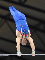 (SP)QATAR-DOHA-FIG-GYMNASTICS-WORLD CUP-HORIZONTAL BAR