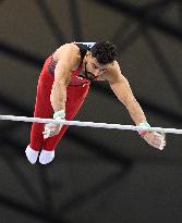 (SP)QATAR-DOHA-FIG-GYMNASTICS-WORLD CUP-HORIZONTAL BAR