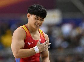 (SP)QATAR-DOHA-FIG-GYMNASTICS-WORLD CUP-PARALLEL BARS