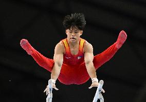 (SP)QATAR-DOHA-FIG-GYMNASTICS-WORLD CUP-PARALLEL BARS