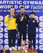 (SP)QATAR-DOHA-FIG-GYMNASTICS-WORLD CUP-MEN'S VAULT