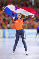 (SP)NETHERLANDS-HEERENVEEN-WORLD SPEED SKATING CHAMPIONSHIPS-1000M WOMEN