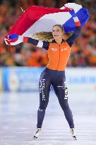 (SP)NETHERLANDS-HEERENVEEN-WORLD SPEED SKATING CHAMPIONSHIPS-1000M WOMEN