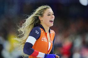 (SP)NETHERLANDS-HEERENVEEN-WORLD SPEED SKATING CHAMPIONSHIPS-1000M WOMEN