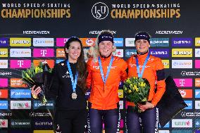 (SP)NETHERLANDS-HEERENVEEN-WORLD SPEED SKATING CHAMPIONSHIPS-MASS START WOMEN