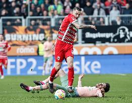 (SP)GERMANY-AUGSBURG-FOOTBALL-BUNDESLIGA-AUGSBURG VS BREMEN