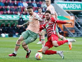 (SP)GERMANY-AUGSBURG-FOOTBALL-BUNDESLIGA-AUGSBURG VS BREMEN