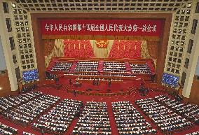 China's annual parliamentary session