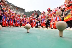 CHINA-GUANGXI-SPINNING TOP-COMPETITION (CN)