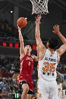 (SP)CHINA-TAIYUAN-BASKETBALL-CBA LEAGUE-SHANXI VS ZHEJIANG(CN)