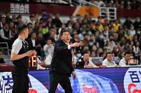 (SP)CHINA-TAIYUAN-BASKETBALL-CBA LEAGUE-SHANXI VS ZHEJIANG(CN)