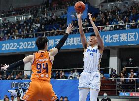 (SP)CHINA-BEIJING-BASKETBALL-CBA LEAGUE-BEIJING VS SHANGHAI (CN)