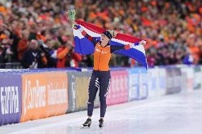 (SP)THE NETHERLANDS-HEERENVEEN-WORLD SPEED SKATING CHAMPIONSHIPS-WOMEN'S 5000M