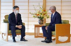 Japan's emperor meets Morocco's lower house speaker