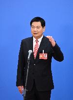 (TWO SESSIONS)CHINA-BEIJING-CPPCC-MEMBERS-INTERVIEW (CN)