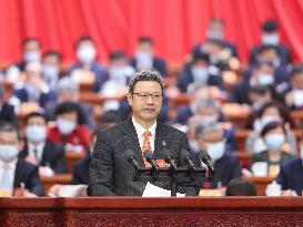 (TWO SESSIONS)CHINA-BEIJING-CPPCC-ANNUAL SESSION-SECOND PLENARY MEETING-SPEECH (CN)
