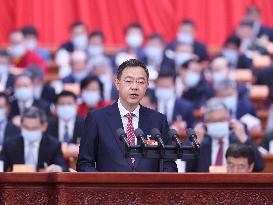 (TWO SESSIONS)CHINA-BEIJING-CPPCC-ANNUAL SESSION-SECOND PLENARY MEETING-SPEECH (CN)