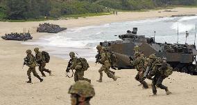 GSDF-U.S. Marines drills in southwestern Japan