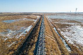 CHINA-HEILONGJIANG-RAILWAY-FEMALE INSPECTORS (CN)