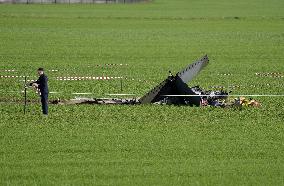 ITALY-ROME-MILITARY PLANES-COLLISION