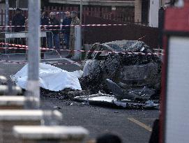 ITALY-ROME-MILITARY PLANES-COLLISION