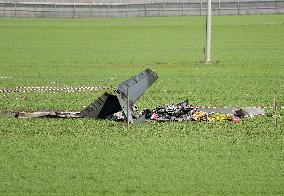 ITALY-ROME-MILITARY PLANES-COLLISION