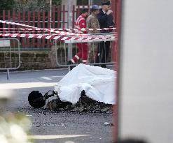 ITALY-ROME-MILITARY PLANES-COLLISION