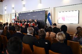 President of Finland Sauli Niinistö visits USA