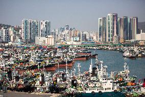 SOUTH KOREA-BUSAN-PORT