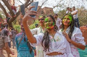 INDIA-NEW DELHI-HOLI-CELEBRATION