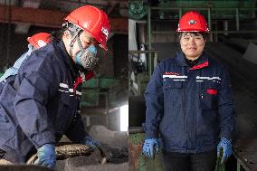 CHINA-HEILONGJIANG-INT'L WOMEN'S DAY-FEMALE WORKERS (CN)
