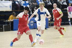 FIFA Futsal World Cup 2024 - Qualifiers - Finland vs Denmark