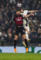 (SP)BRITAIN-LONDON-FOOTBALL-UEFA CHAMPIONS LEAGUE-AC MILAN VS TOTTENHAM HOTSPUR