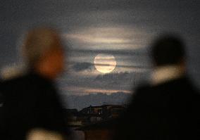 ITALY-ROME-FULL MOON