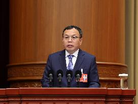 (TWO SESSIONS)CHINA-BEIJING-CPPCC-VIDEO CONFERENCE-MEMBERS-SPEECH (CN)