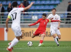 (SP)UZBEKISTAN-TASHKENT-FOOTBALL-U20 ASIAN CUP-CHN VS KGZ