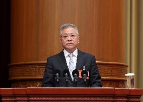 (TWO SESSIONS)CHINA-BEIJING-CPPCC-VIDEO CONFERENCE-MEMBERS-SPEECH (CN)