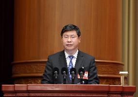 (TWO SESSIONS)CHINA-BEIJING-CPPCC-VIDEO CONFERENCE-MEMBERS-SPEECH (CN)