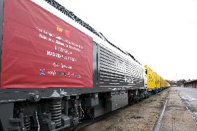 (ZhejiangPictorial)SPAIN-MADRID-CHINA-YIWU-FREIGHT TRAIN