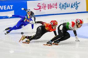 (SP)SOUTH KOREA-SEOUL-ISU-WORLD SHORT TRACK SPEED SKATING CHAMPIONSHIPS