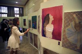 EGYPT-ASWAN-INT'L WOMEN'S DAY-ART GALLERY