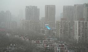 Yellow dust in Beijing
