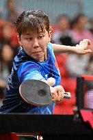 (SP)SINGAPORE-TABLE TENNIS-WTT-WOMEN'S SINGLES