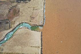 CHINA-INNER MONGOLIA-HOHHOT-YELLOW RIVER-SCENERY (CN)