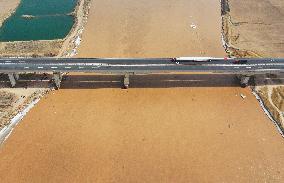 CHINA-INNER MONGOLIA-HOHHOT-YELLOW RIVER-SCENERY (CN)