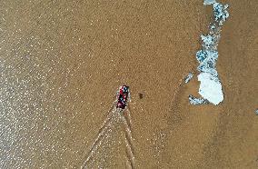 CHINA-INNER MONGOLIA-HOHHOT-YELLOW RIVER-SCENERY (CN)