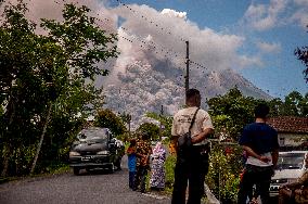 INDONESIA-YOGYAKARTA-MOUNT MERAPI-ERUPTION