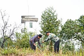 CHINA-GUIZHOU-RONGJIANG-FIRE LOOKOUT(CN)