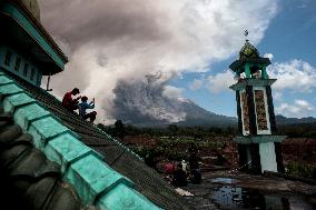 INDONESIA-MAGELANG-MOUNT MERAPI-ERUPTION