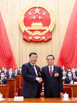 (TWO SESSIONS)CHINA-BEIJING-XI JINPING-LI KEQIANG-NPC-FOURTH PLENARY MEETING (CN)